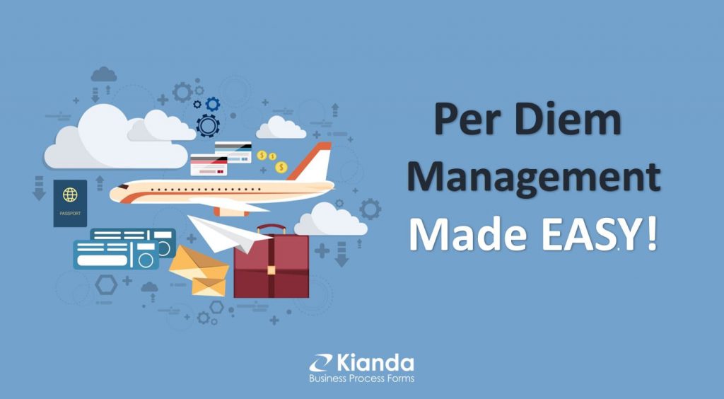 Aviation per diem management
