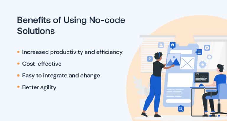4 Benefits of Using No-code Solutions