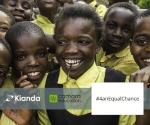 Kianda partners with Camara Education to raise donations