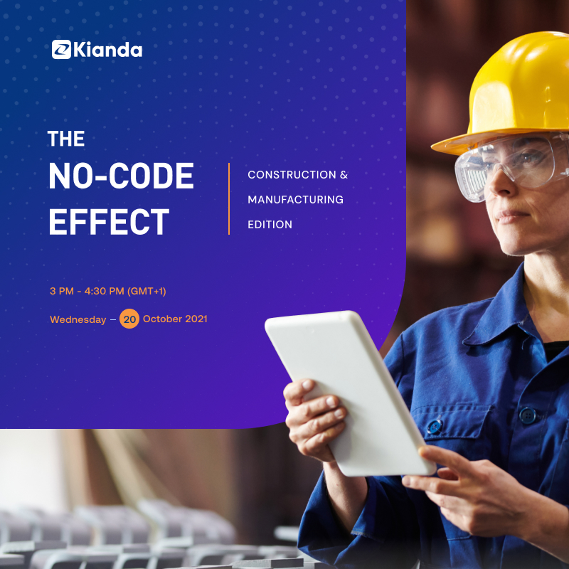 The No-code Effect: Construction & Manufacturing Edition
