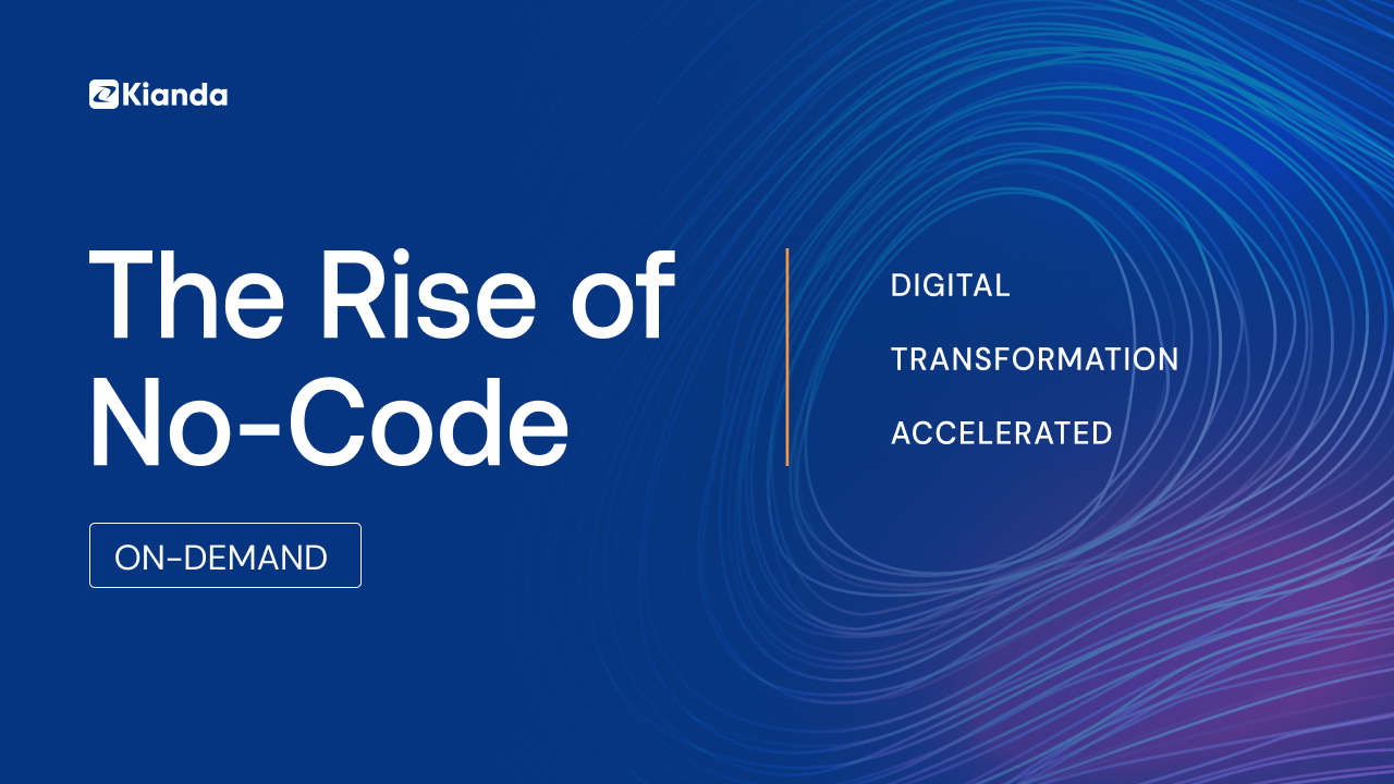 Rise of No-code - watch on-demand