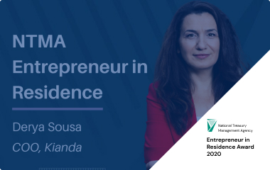 Derya Sousa, NTMA Entrepreneur in Residence 2020