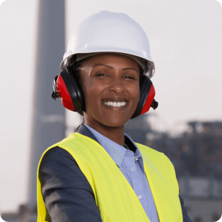 EHS software Construction woman