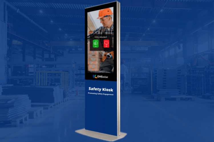 EHS health and safety software - safety kiosk
