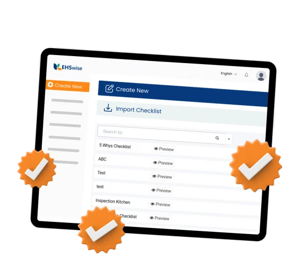 health and safety checklist