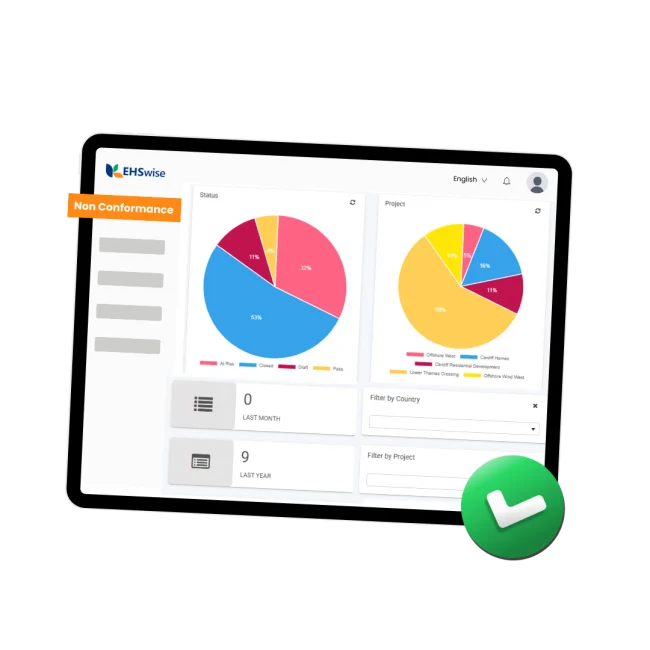 non conformities EHS software
