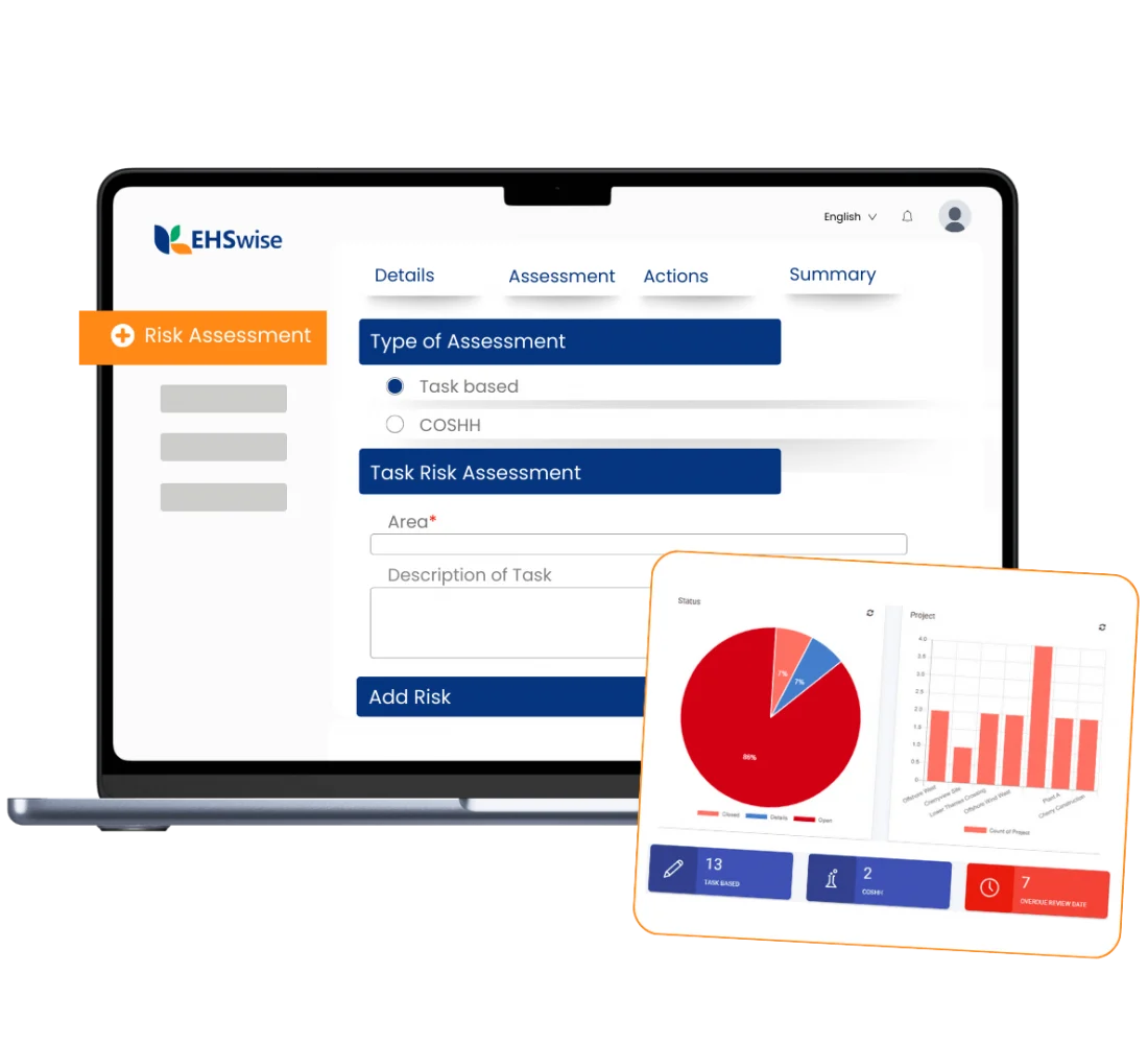 health and safety risk assessment software module